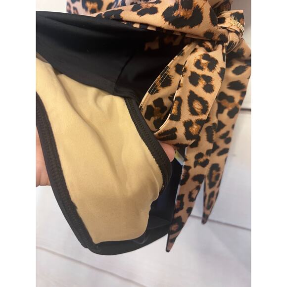 Summersalt Size 12 Swimsuit One-piece Animal Print Black - Picture 4 of 5